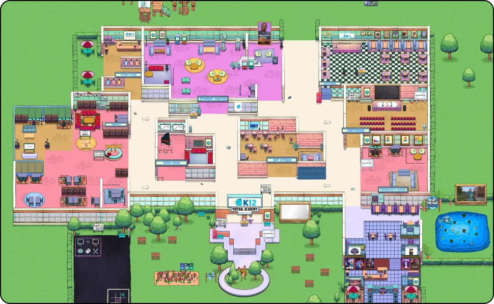K12 Zone map icon
